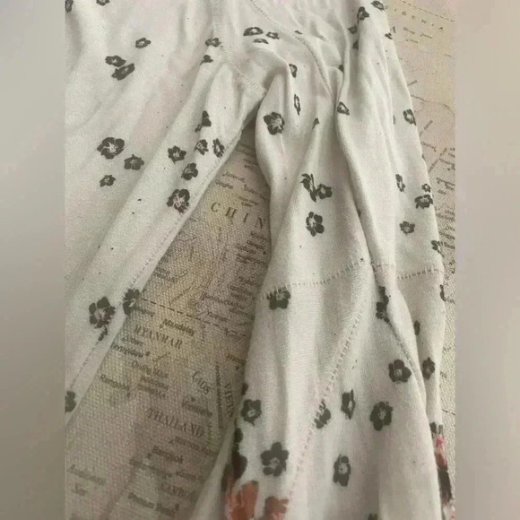 Free People Womens To The Tropics Balloon Sleeve Top Size Large - Picture 10 of 11